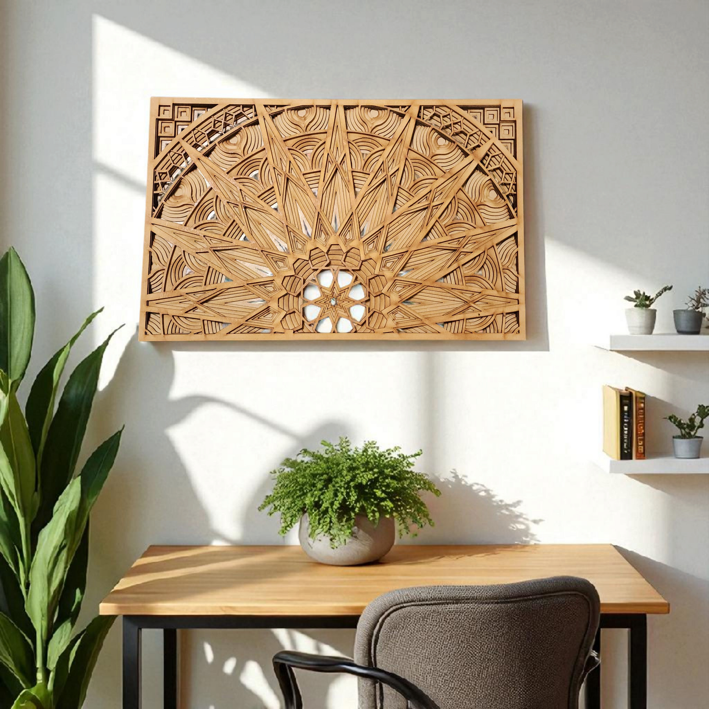 Mandala Wall Art Rectangle