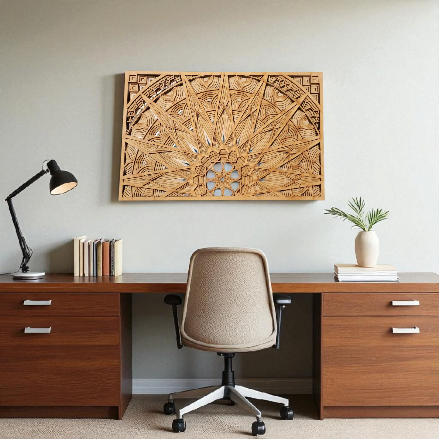 Mandala Wall Art Rectangle