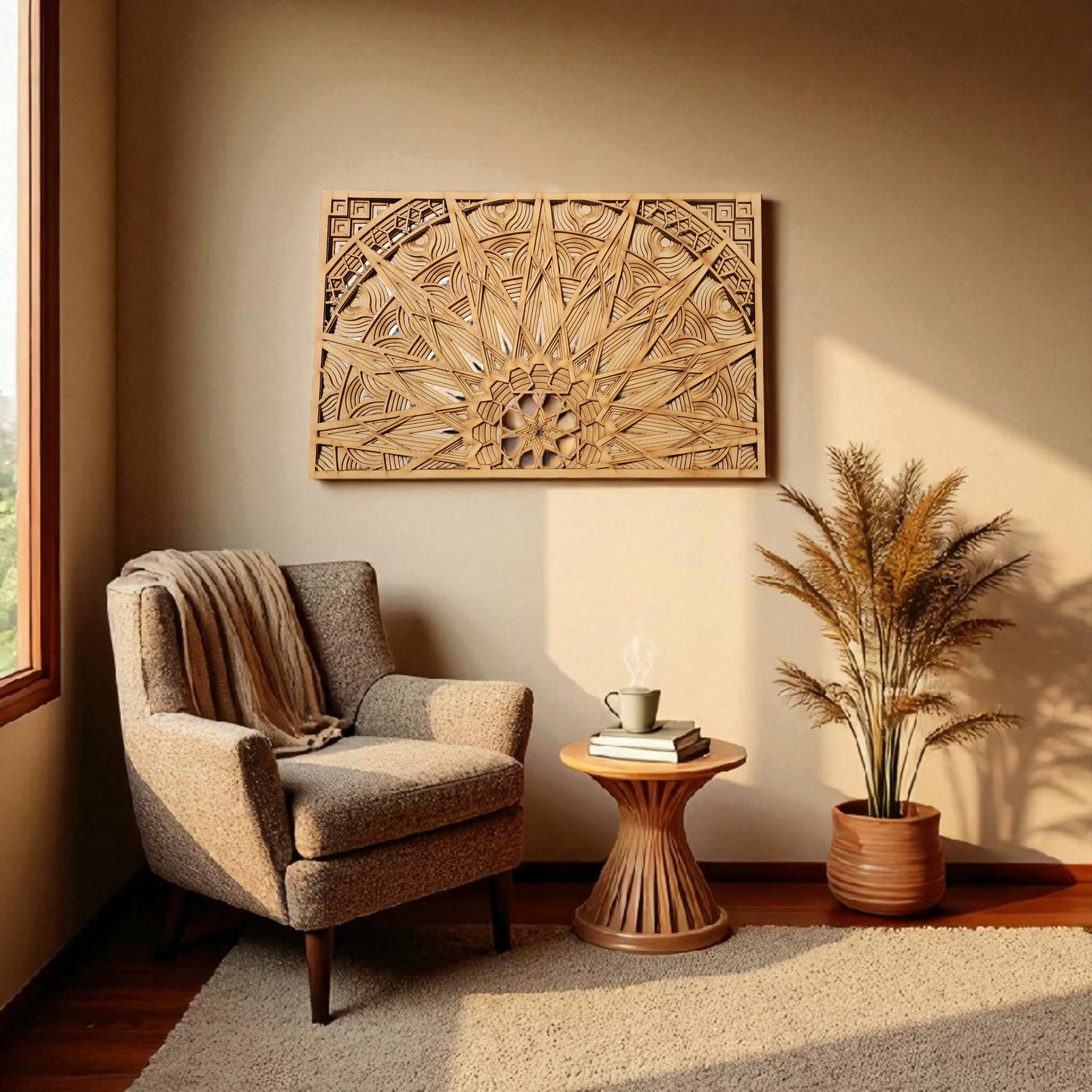 Mandala Wall Art Rectangle