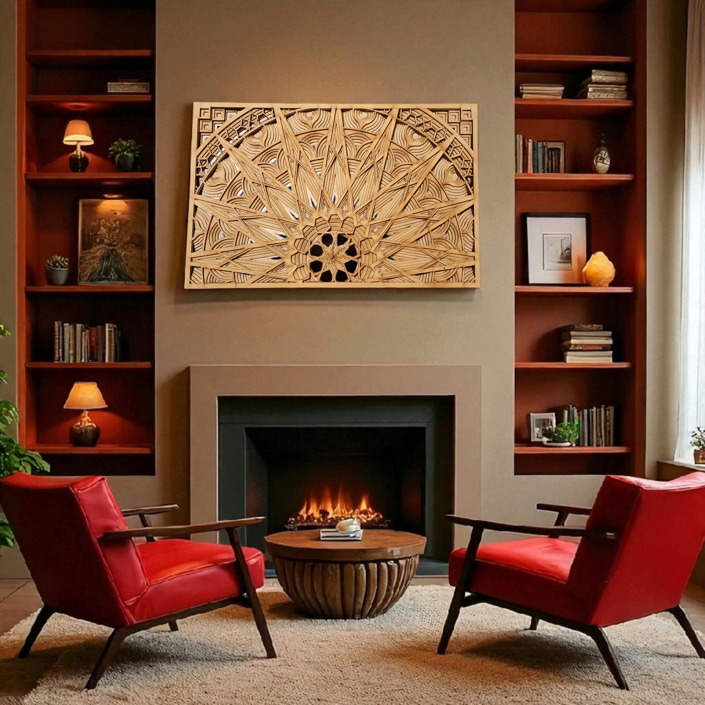 Mandala Wall Art Rectangle