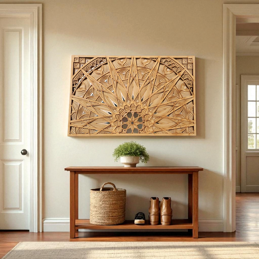 Mandala Wall Art Rectangle