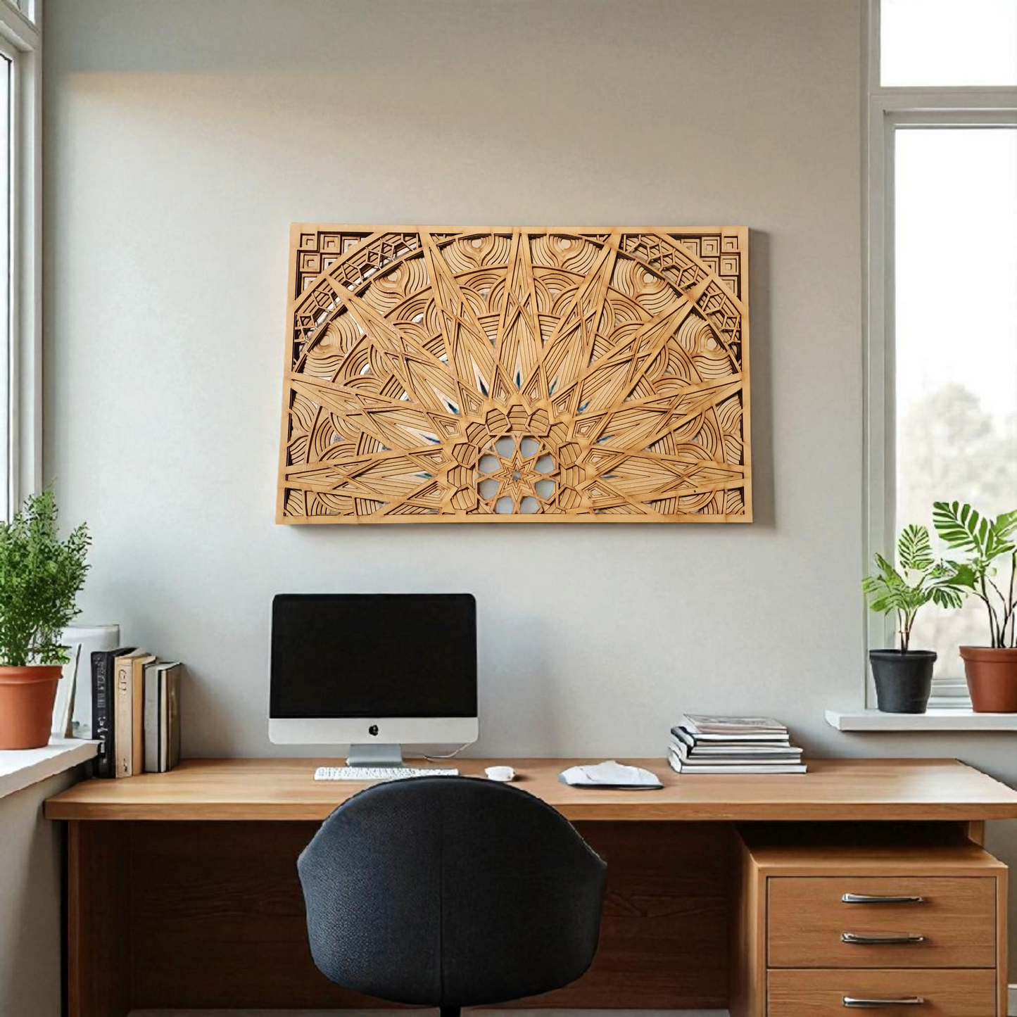 Mandala Wall Art Rectangle