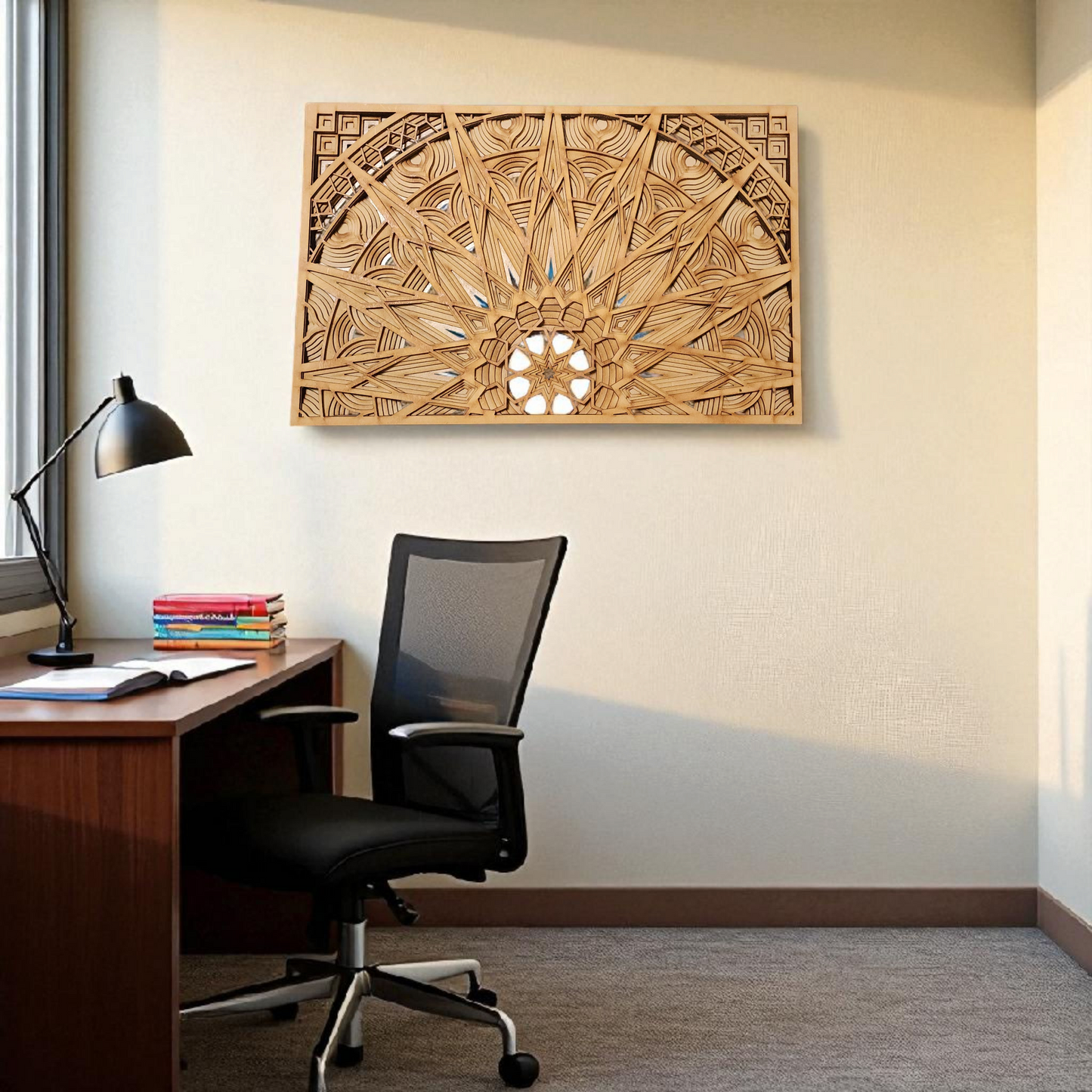 Mandala Wall Art Rectangle